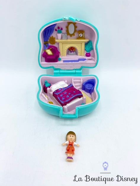 Polly Pocket Bluebird 1999 Deluxe Mansion Dream Builders maison hôtel rose  cuisine chambre - Autres licences/Polly Pocket - La Boutique Disney