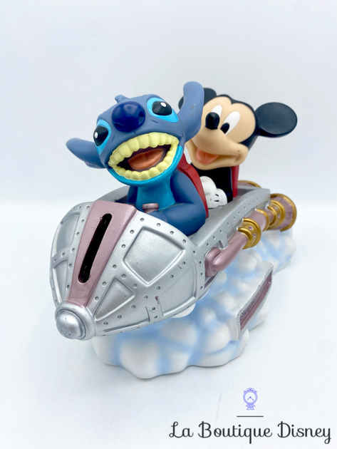 Tirelire Stitch Avec Knipoog - Tirelire En Peluche Toute Douce - Produit Officiel Sous Licence - Env. 20 Cm - Design Amusant Avec Un Clin D'œil - Cadeau Pour Enfants & Fans