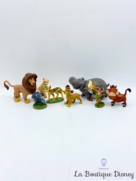 Figurine - Lot de 4 - Roi Lion - Kion - Nala - Timon - Nestlé