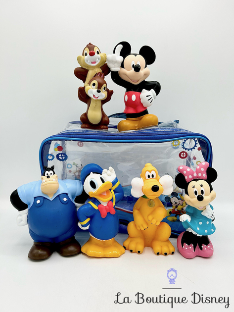 Figurines Mickey Noël - Bullyland - Pack de 2 - Licence Mickey