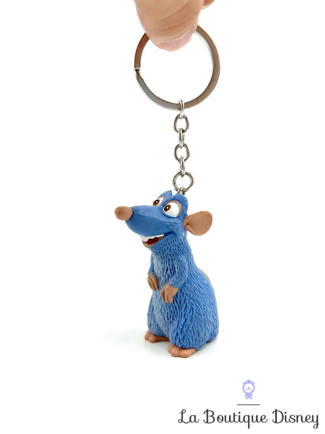Porte clés Rémy Ratatouille Disney Pixar rat bleu 7 cm - Accessoires ...