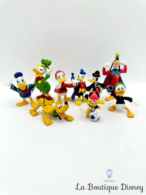 Figurine PVC Bullyland 1984 – Dingo Porteur De Flamme Olympique – Mickey Et Amis