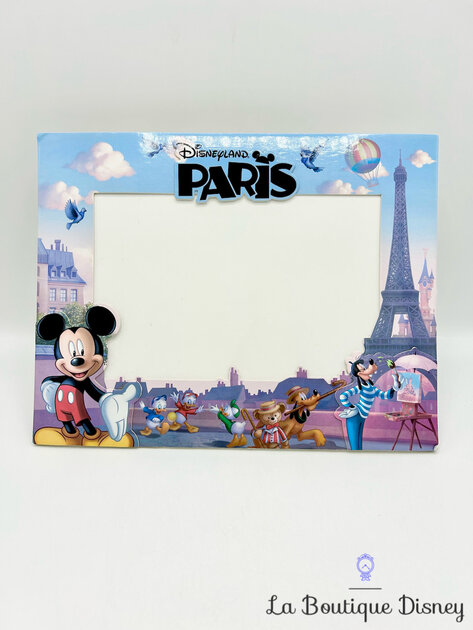 cadre-photo-mickey-mouse-tour-eiffel-disneyland-paris-disney-carton