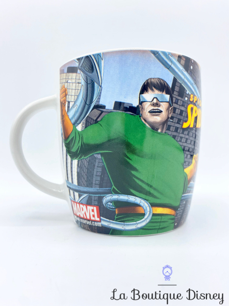 Tasse Plastique Spiderman Micro-ondable 390 Ml - Sans BPA - Pour Enfants - Résistante Et Réutilisable