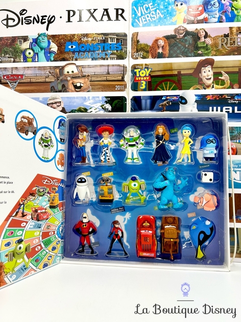 Jeu de société Disney Pixar Auchan coffret figurines Jeux de