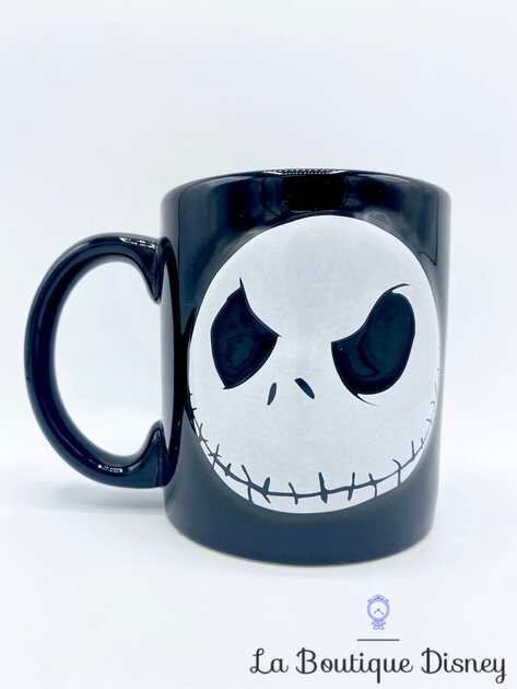 Mug Tim Burton Jack Skellington Style Gothique - 325 Ml - Céramique Blanche