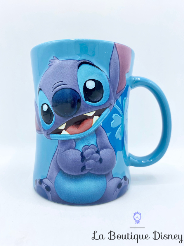 Tasse Stitch New Generation Disneyland Paris mug Disney Lilo et Stitch  monstre bleu visage