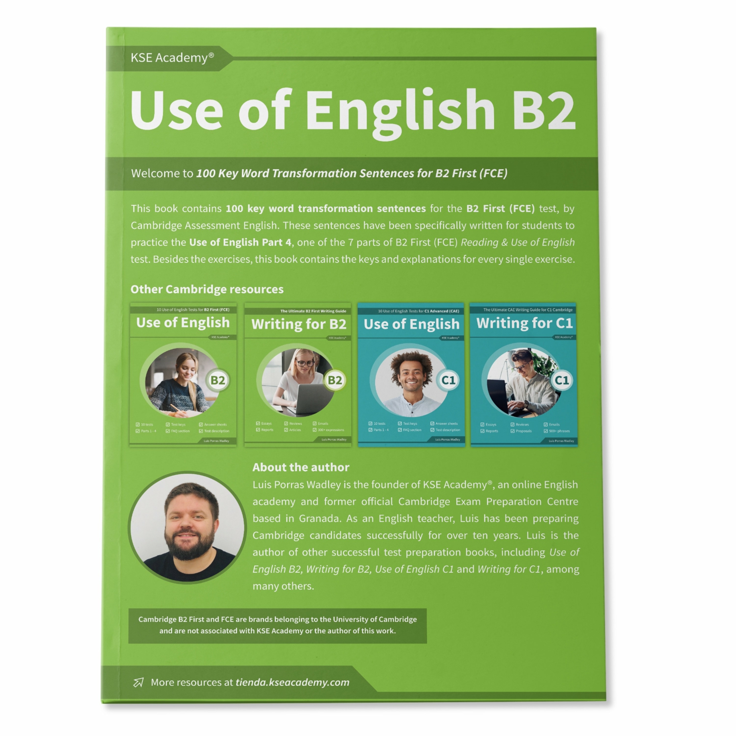 Use of English B2 Part 4: 100 Key Word Transformation Exercises for FCE ...