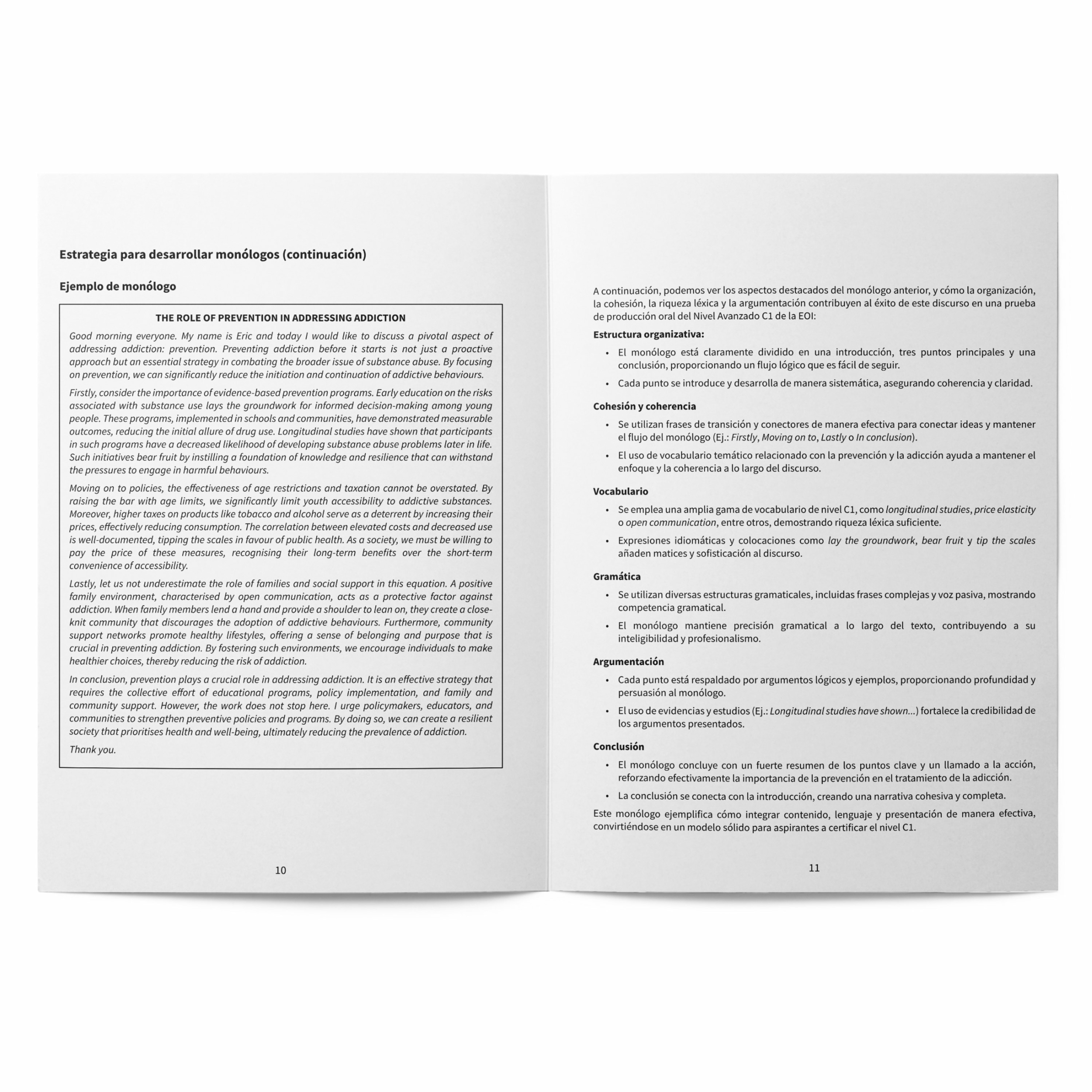 EOI C1 Monólogos - interior mockup 3