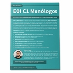 EOI C1 Monólogos - back cover mockup