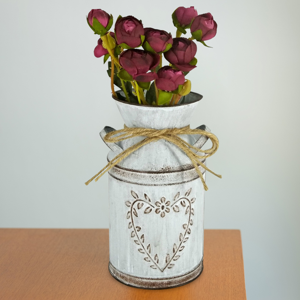 Vases-fleurs-en-m-tal-Vintage-jardin-maison-mariage-fleurs-artificielles-seau-porte-baril-Shabby-Chic