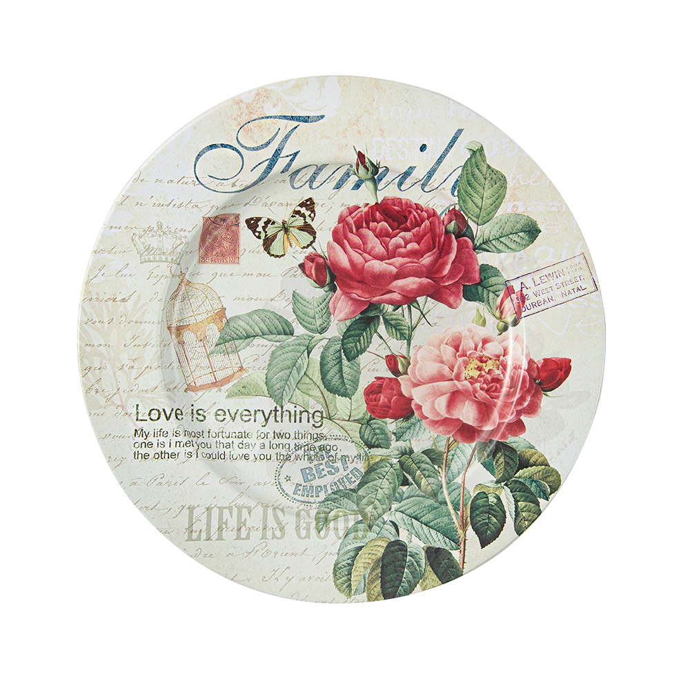 Putuo-plaque-en-fer-blanc-ronde-rustique-d-cor-De-fleurs-plaque-en-m-tal-Vintage