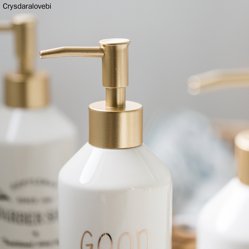 Distributeur-de-savon-liquide-en-c-ramique-bouteille-vide-de-420ml-style-nordique-pour-salle-de