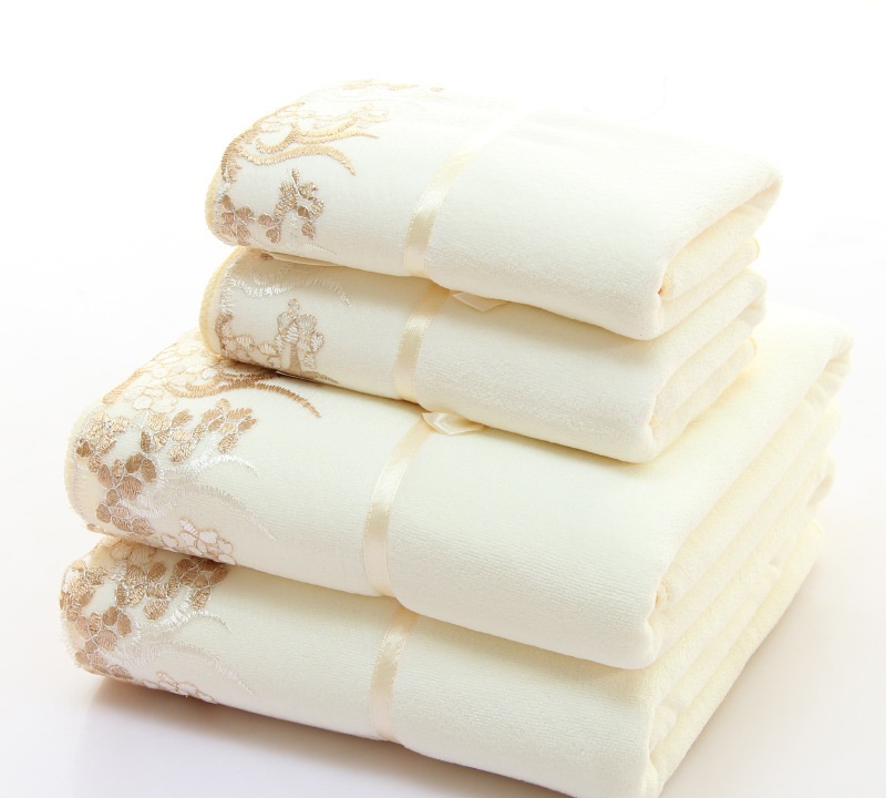 Ensemble-de-serviettes-brod-es-en-microfibre-2-pi-ces-pour-le-visage-et-le-bain