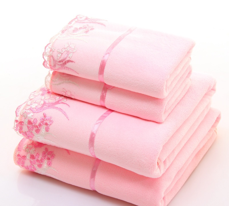 Ensemble-de-serviettes-brod-es-en-microfibre-2-pi-ces-pour-le-visage-et-le-bain