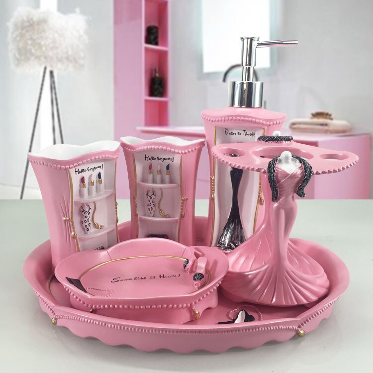 Ensemble-de-salle-de-bain-rose-style-europ-en-pour-femmes-5-pi-ces-articles-de