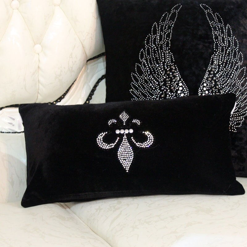 Oreiller-de-taille-couronne-en-strass-lombaire-de-luxe-en-velours-blanc-pour-dossier-canap-bureau