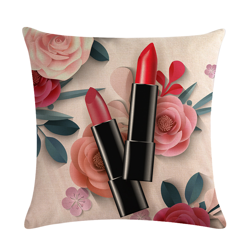45cm-45cm-peint-la-main-fleurs-rouge-l-vres-bouteilles-housse-de-coussin-et-canap-taie