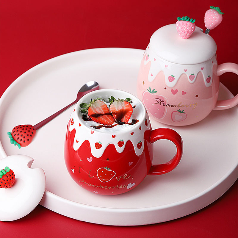 Tasse-caf-en-c-ramique-de-grande-capacit-500ml-avec-couvercle-et-cuill-re-en-porcelaine