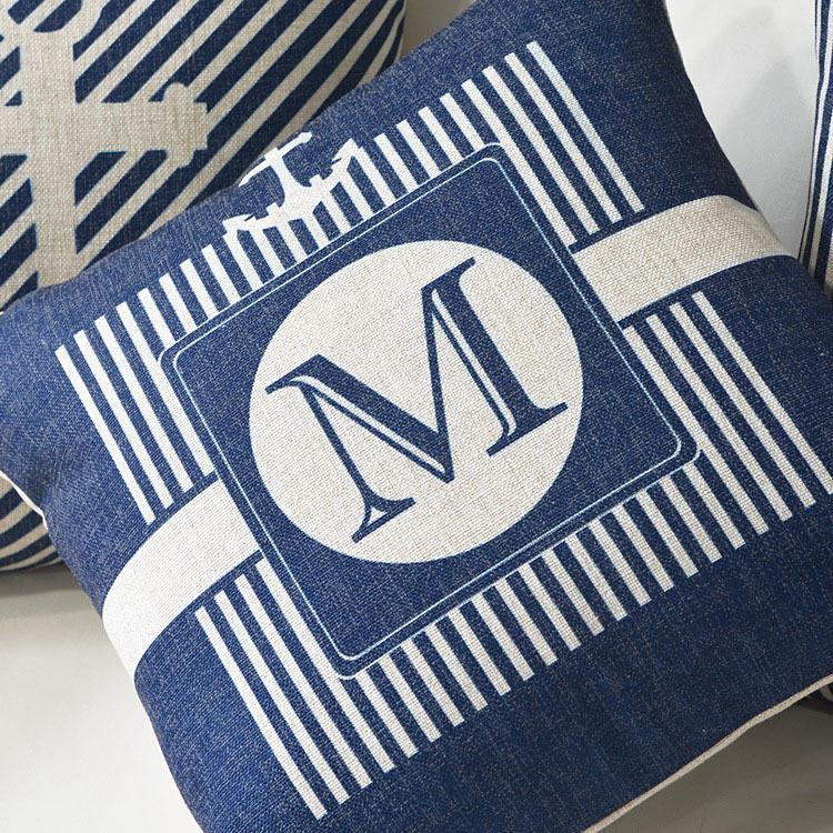 Housse-de-coussin-ancre-g-om-trique-taie-d-oreiller-d-corative-pour-la-maison-bleu