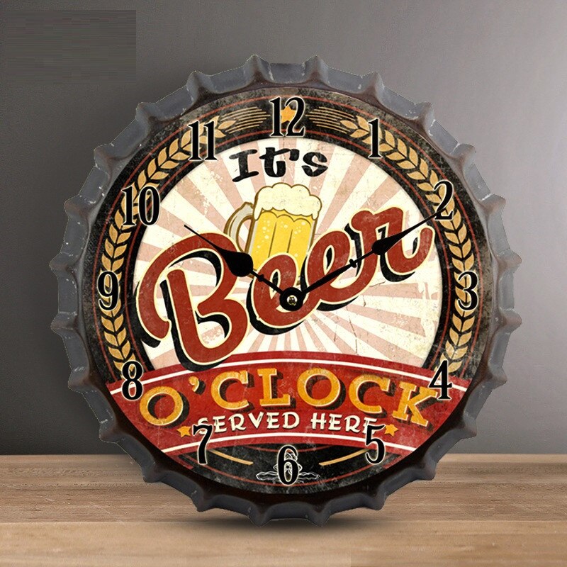 Horloge-murale-3D-avec-bouchon-de-bouteille-de-bi-re-ou-de-vin-r-tro-horloges