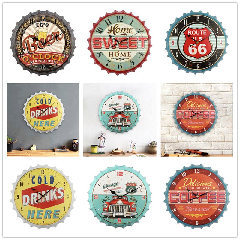 Horloge-murale-3D-avec-bouchon-de-bouteille-de-bi-re-ou-de-vin-r-tro-horloges