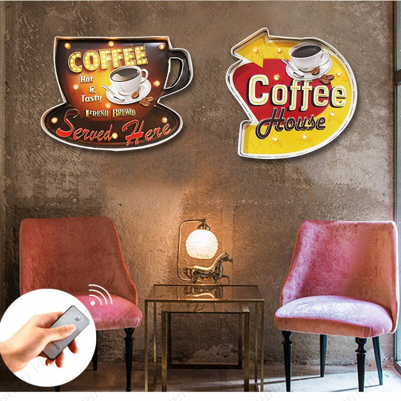 Enseignes-en-n-on-LED-pour-bi-re-glac-e-Vintage-en-m-tal-pour-Bar