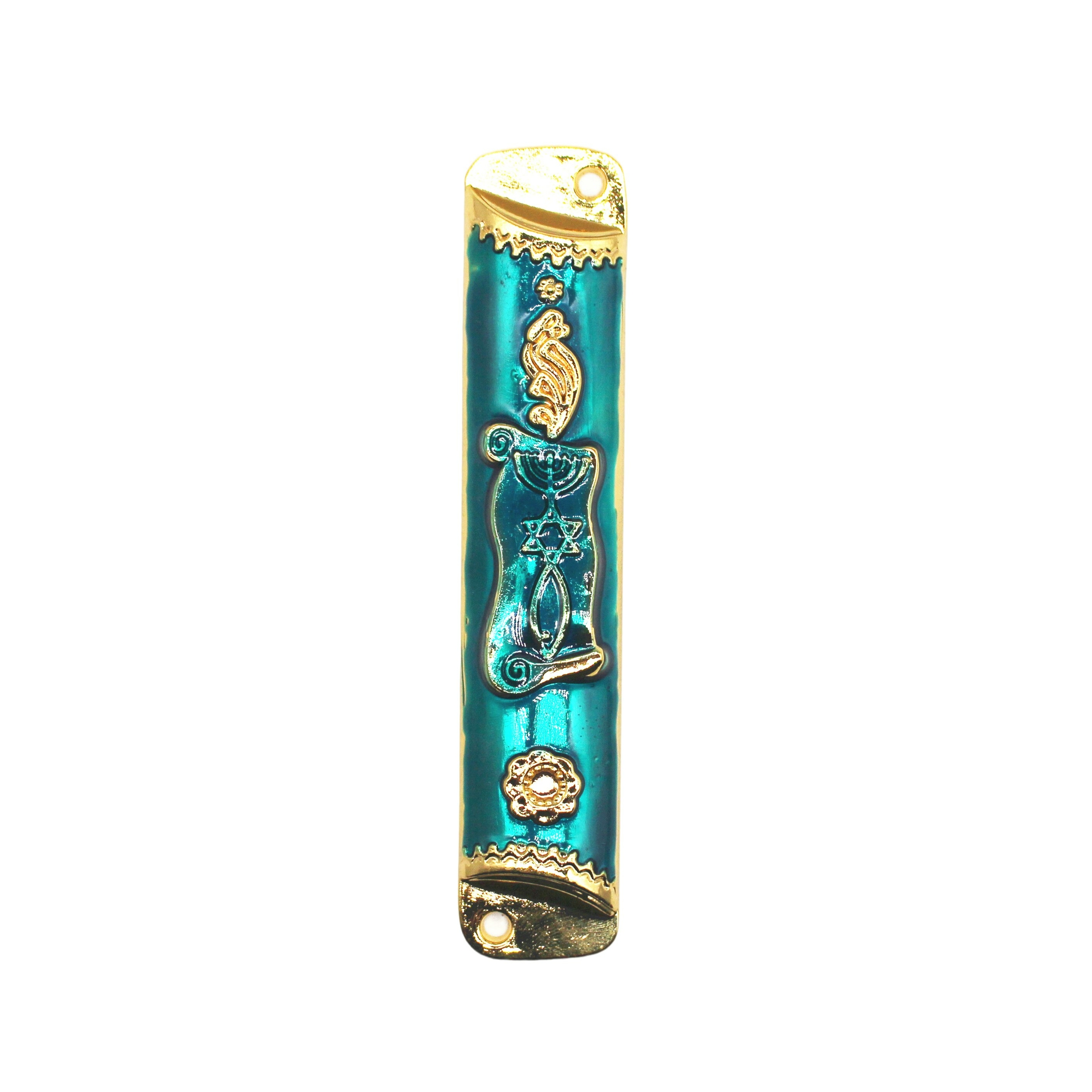 Mezuzah-pr-sentoir-de-porte-Judaica-cadeau-hanoukka-tui-religieux-fait-la-main