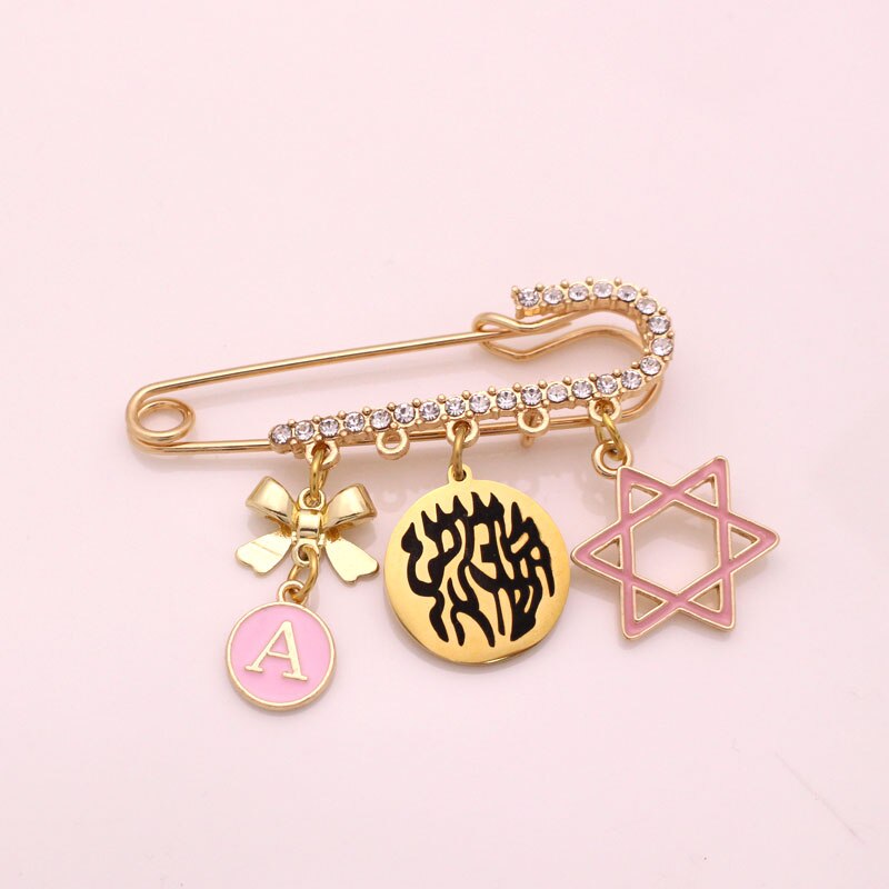 Breloque-ZKD-Shema-yisra-l-broche-pingle-pour-b-b-bijoux-h-breu-Shema-cadeau-de