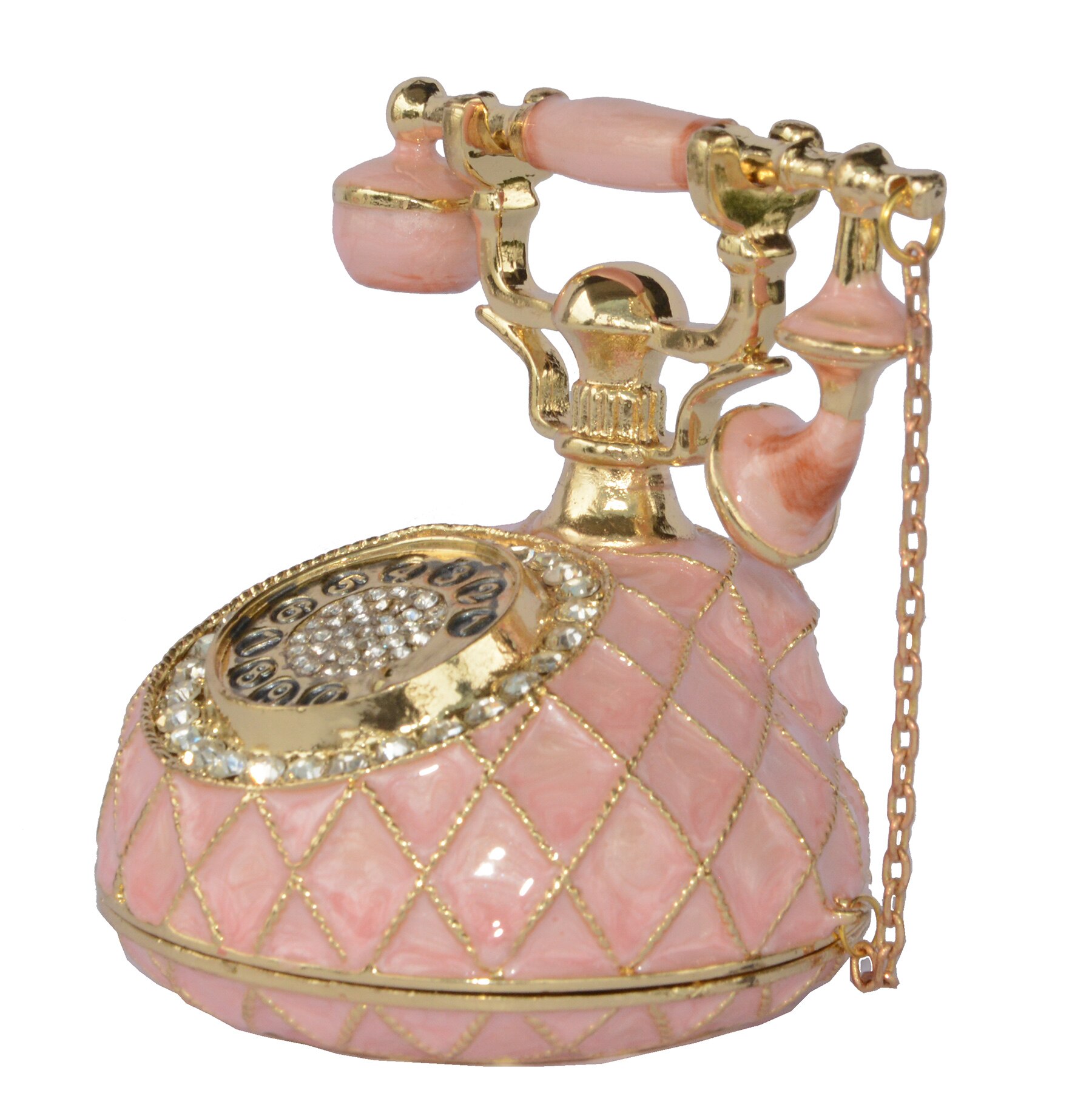 Bibelot-bijoux-avec-t-l-phone-rose-bo-te-maill-e-cadeau-de-no-l-ou