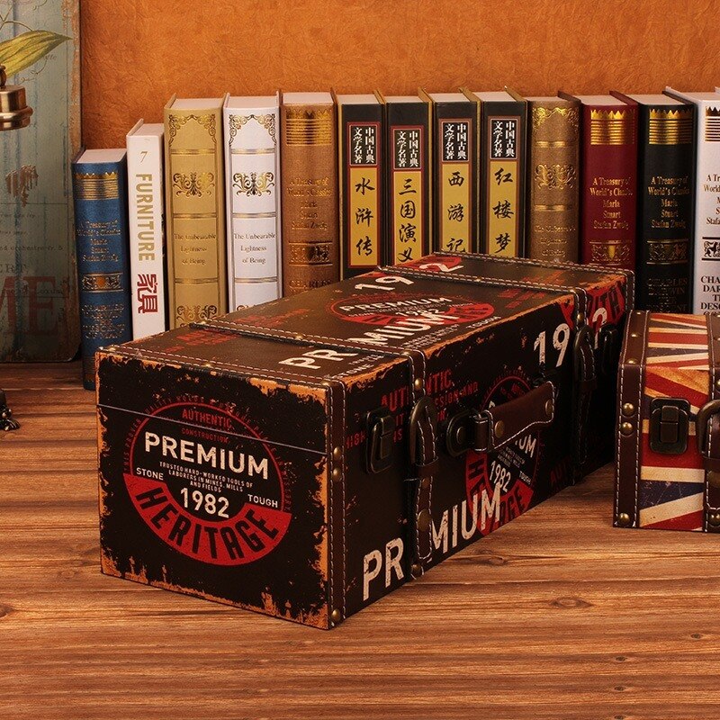 Bo-te-de-rangement-en-bois-Vintage-ornements-caf-Bar-Restaurant-magasin-de-v-tements-d