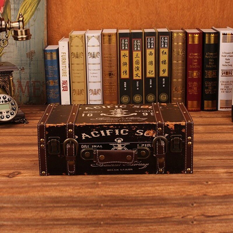 Bo-te-de-rangement-en-bois-Vintage-ornements-caf-Bar-Restaurant-magasin-de-v-tements-d
