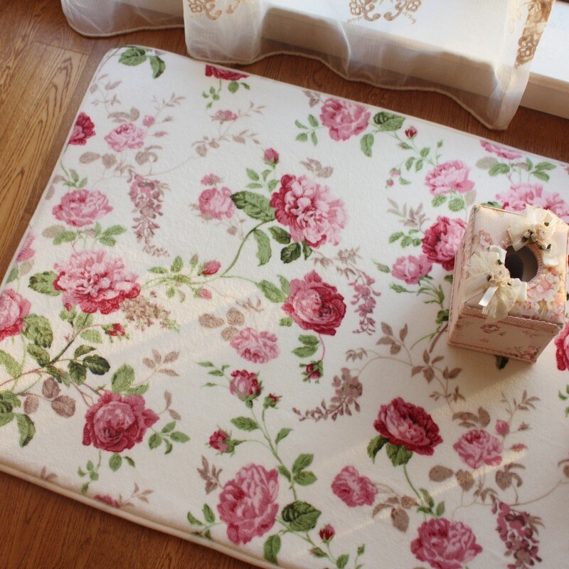 Tapis-de-sol-de-chambre-Floral-romantique-tapis-imprim-de-Rose-douce-pour-salon-moderne-tapis