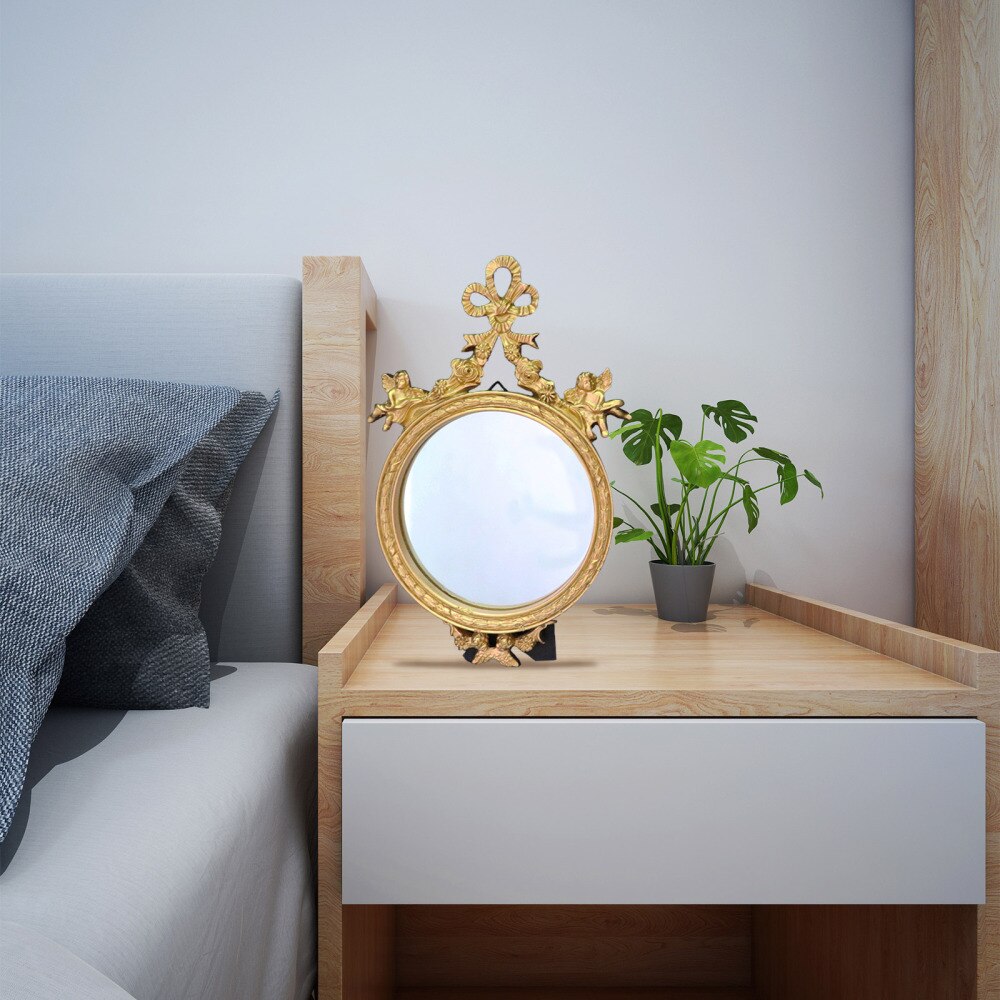 Miroir-mural-Vintage-Baroque-pour-chambre-coucher-19x11cm-or-style-europ-en-support-de-lunettes-miroir