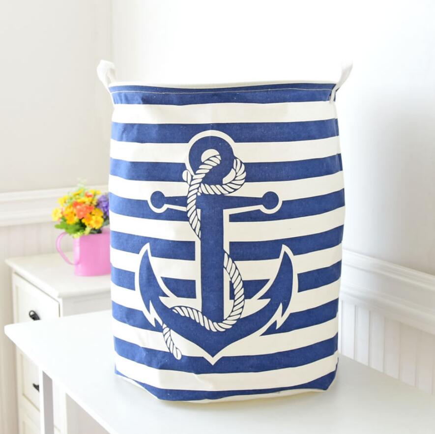 Panier-linge-pliant-tanche-rayures-panier-de-rangement-pour-v-tements-d-coration-de-maison-baril