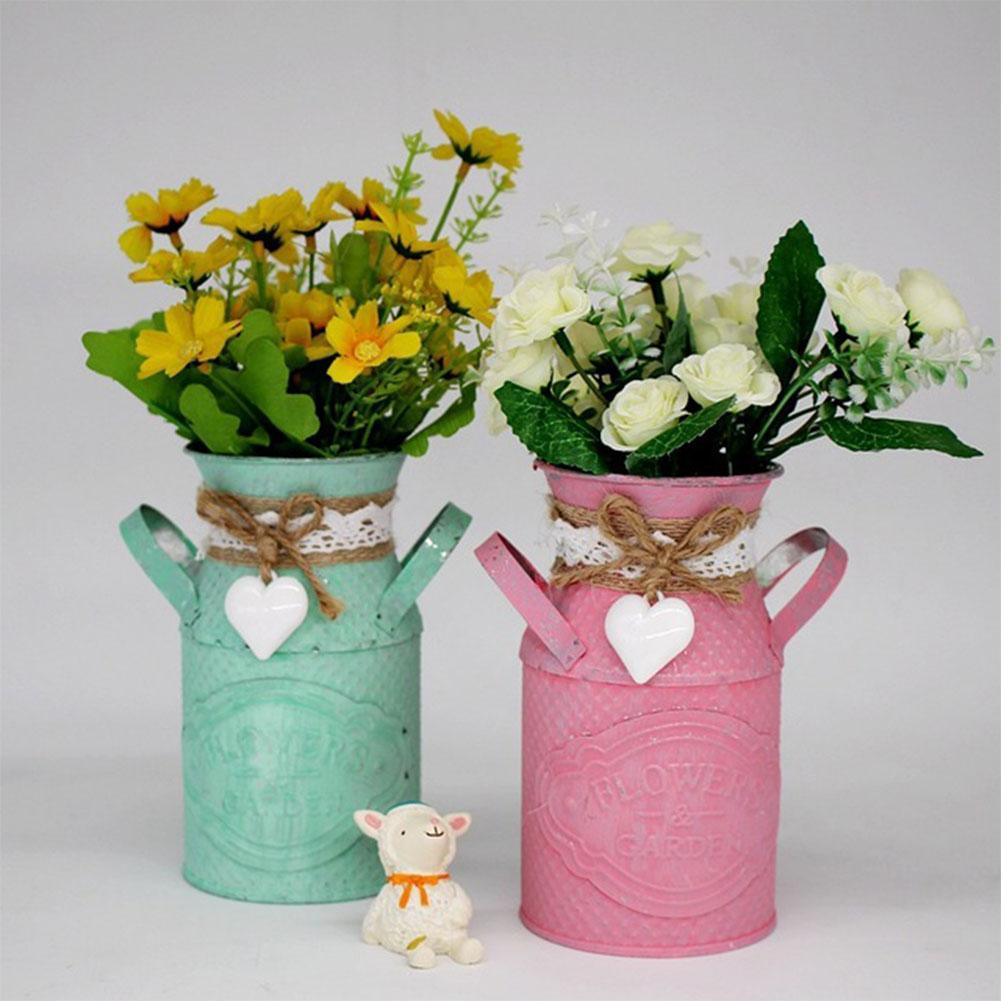 Pot-de-fleurs-Vintage-en-m-tal-pot-de-plantes-en-tain-seau-de-mariage-d