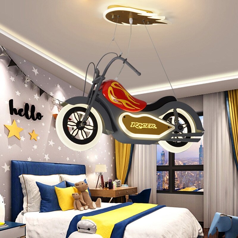 Plafonnier-en-r-sine-acrylique-pour-moto-design-cr-atif-design-de-dessin-anim-luminaire-d