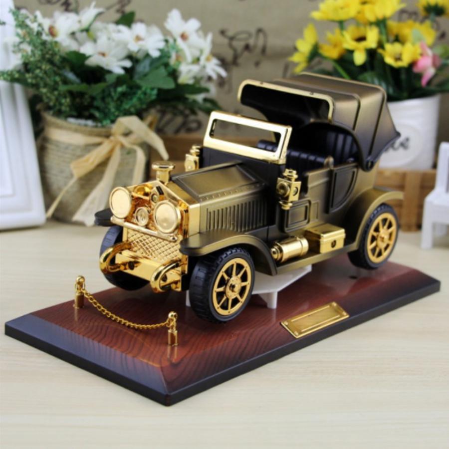 Bo-te-musique-en-laiton-Antique-en-forme-de-voiture-classique-mod-le-ch-teau-dans