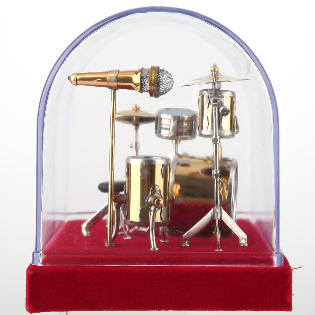 Kit-de-tambour-d-instruments-musicaux-miniatures-en-cuivre-14cm-18cm-ornement-d-exposition-de-mod