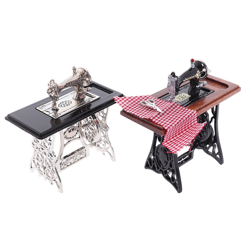 Machine-coudre-en-bois-avec-fil-et-ciseaux-pour-enfants-meubles-miniatures-accessoires-pour-maison-de