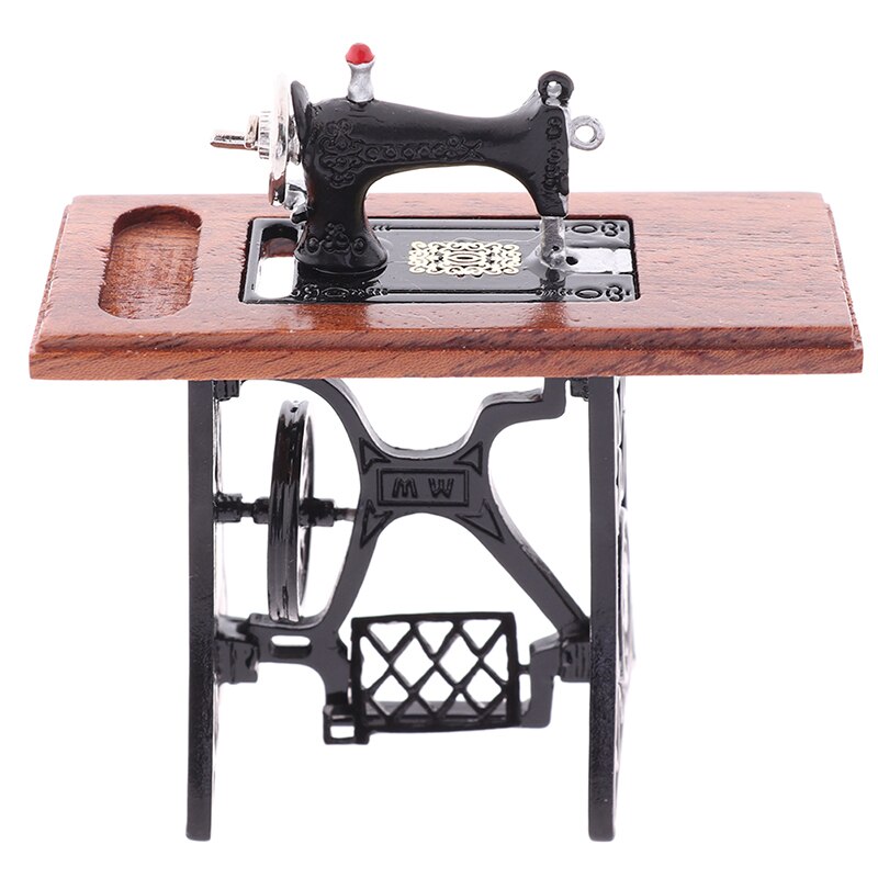 Machine-coudre-en-bois-avec-fil-et-ciseaux-pour-enfants-meubles-miniatures-accessoires-pour-maison-de