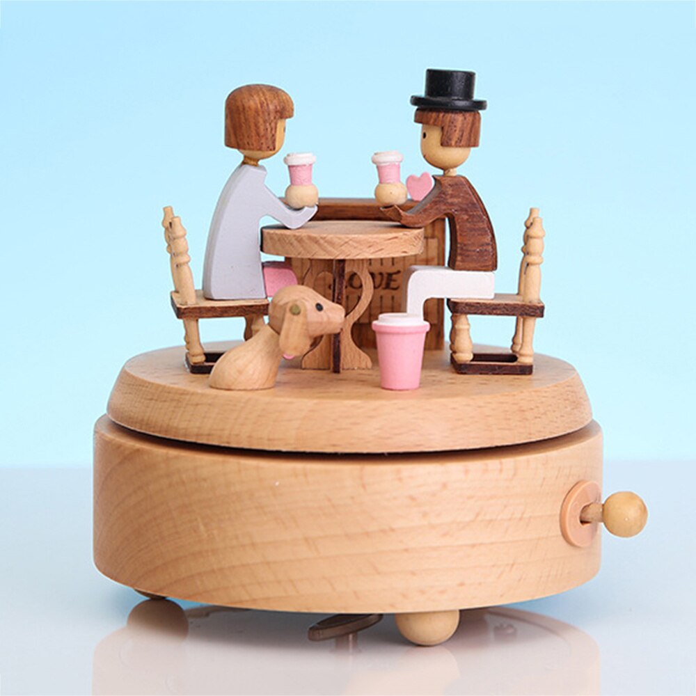 Bo-te-musique-en-bois-fait-la-main-magnifique-bo-te-musique-m-canique-pour-Couple