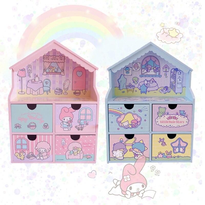 Armoire-de-rangement-en-forme-de-maison-rose-Kawaii-pr-sentoir-en-bois-Style-Girly-jeux