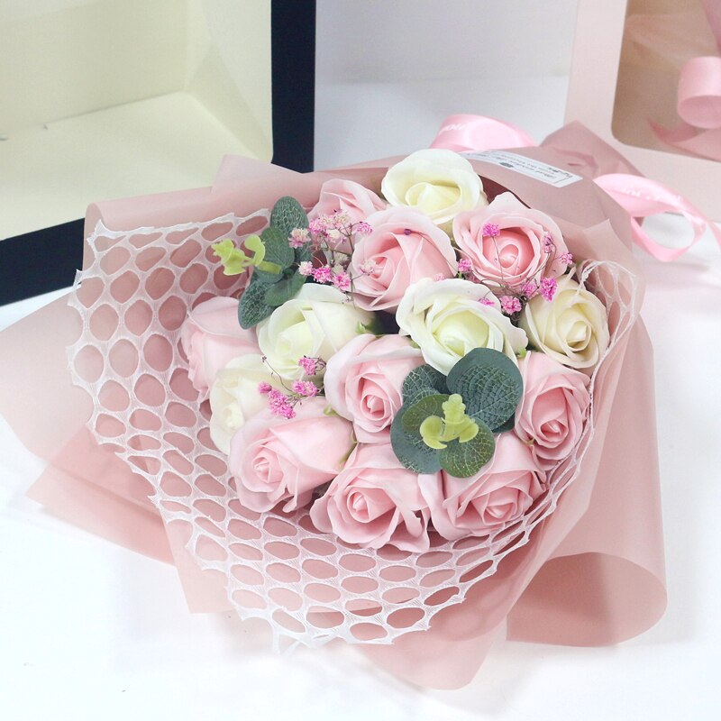 JAROWN-Bouquet-de-fleurs-artificielles-Rose-savon-Fausses-fleurs-pour-d-coration-de-mariage-fleurs-pour