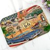 Tapis-de-porte-affiche-Vintage-Route-66-vieux-am-ricain-Route-66-fille-chaude-beaut-salle