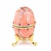 Bo-te-bijoux-en-forme-de-c-ur-rose-s-rie-Faberge-uf-peint-la-main