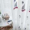 Rideaux-de-fen-tre-en-Tulle-blanc-brod-pour-chambre-d-enfant-S286-C