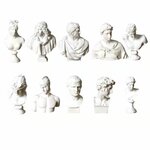 Statue-de-David-Venus-Athena-Sona-d-esse-buste-Sculpture-en-r-sine-d-corations-artisanales