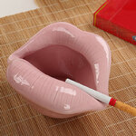 Cendrier-l-vres-en-c-ramique-Pot-de-fleur-cr-atif-bouche-tendance-mode-maison-Mini