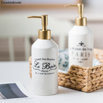 Distributeur-de-savon-liquide-en-c-ramique-bouteille-vide-de-420ml-style-nordique-pour-salle-de
